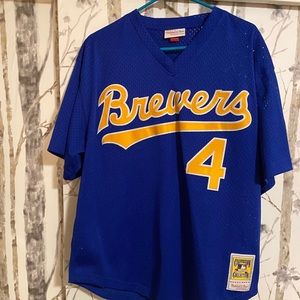 Mitchell & Ness Brewers Jersey